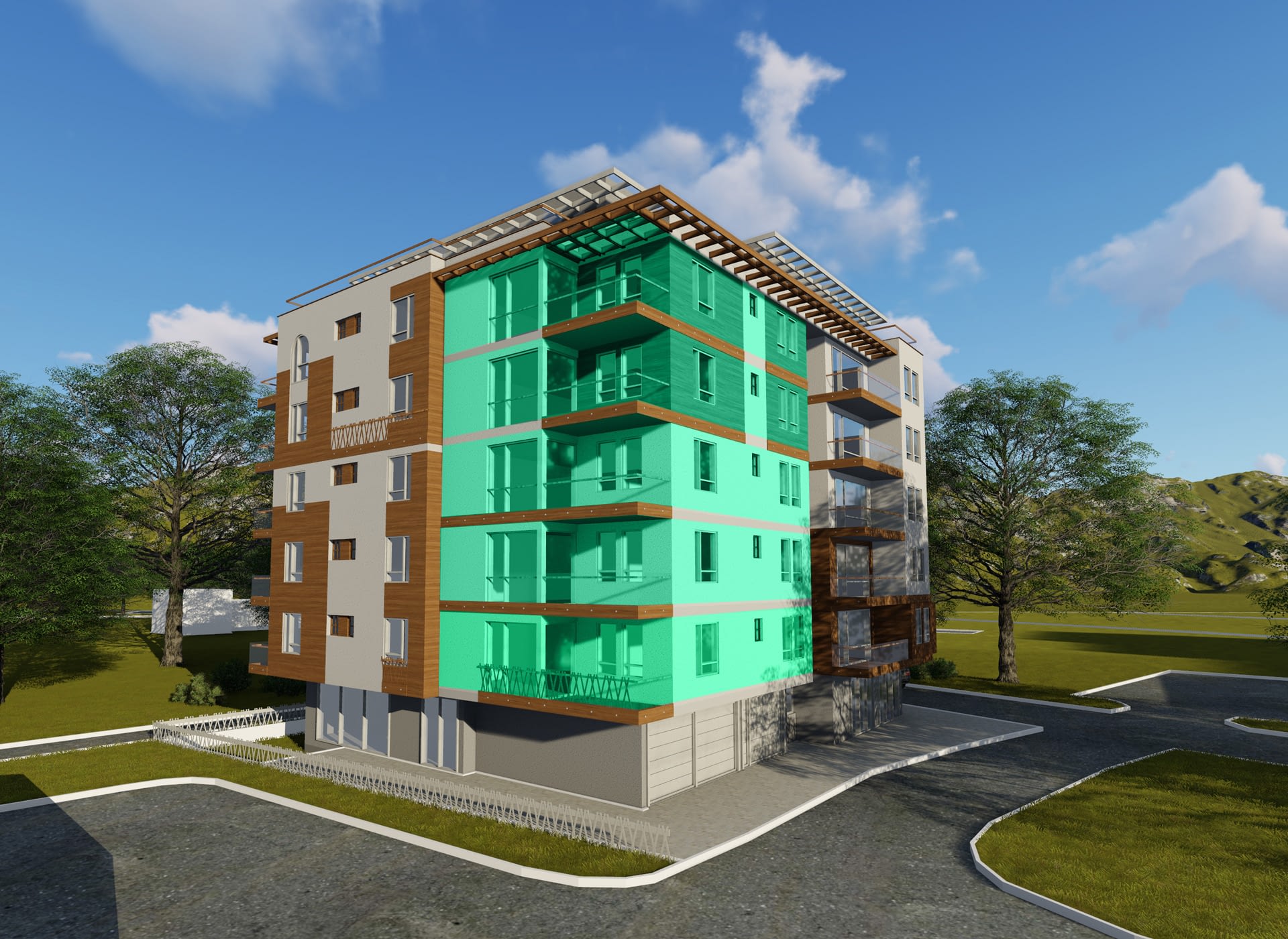 Green Residence Apartments Marks